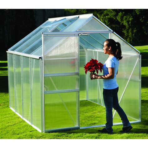 Links to greenhouses, hobby greenhouse kits, atriums, gardening, misting systems, gardening greenhouses, canadian products, portable greenhouses, glass and polycarbonate greenhouses. Small Greenhouse Kit - 6 Ft. x 8 Ft.