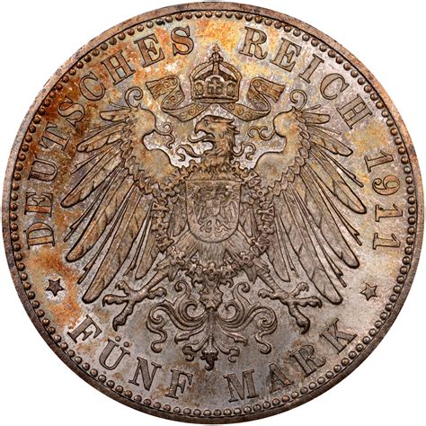German States Bavaria 5 Mark Km 999 Prices And Values Ngc