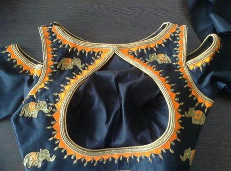 Pin By Lilysha Rani On Elephant Design Embroidery Blouse Designs