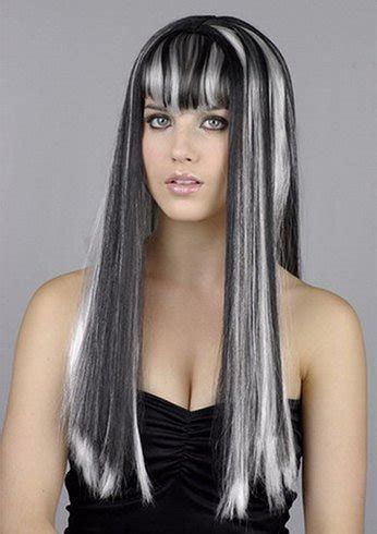 How to prevent white hair? 15 Black And White Hairstyles - Are You A Fan Of The Salt ...