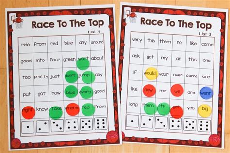 Basketball Themed Sight Word Games And Activities Make