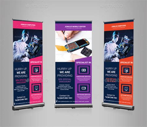 35 Rollup Banner Templates Psd Illustrator Free And Premium Templates