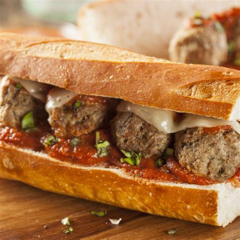 Meatball Marinara Sub Recipe