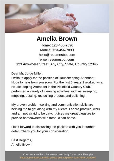 A cv, short form of curriculum vitae, is similar to a resume. Housekeeping Cover Letter Samples & Templates [PDF+Word ...