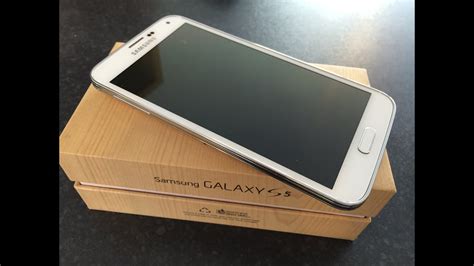 Samsung Galaxy S5 White Unboxing Youtube