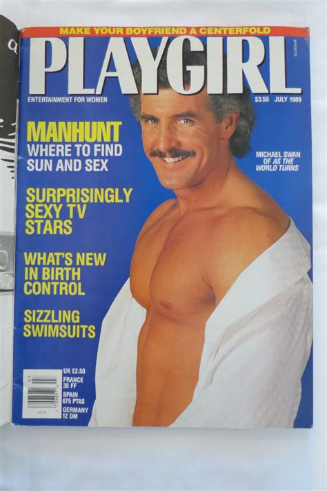 PLAYGIRL MAGAZINE July 1989