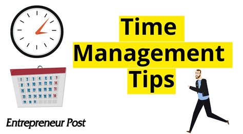 Time Management Tips Tips And Strategies To Better Manage Your Time