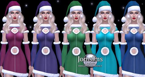 Female Christmas Outfit The Sims 4 P1 Sims4 Clove Share Asia Tổng