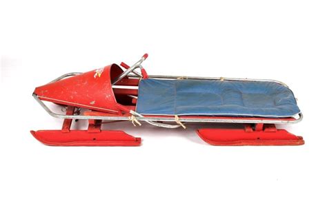 Bob O Link Bobsled With Padding C 1940s 1960
