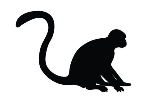 Monkey Vector Graphics Free Download Monkey Silhouette Silhouette