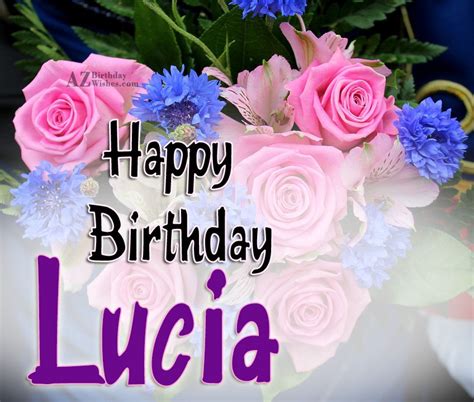 Happy Birthday Lucia