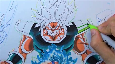 Goku Ssb And Vegeta Ssb Vs Broly Dibujos Faciles De Goku Dragon Ball