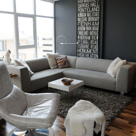 Gray Living Room Apartment Therapy Hooked On Houses Living Room