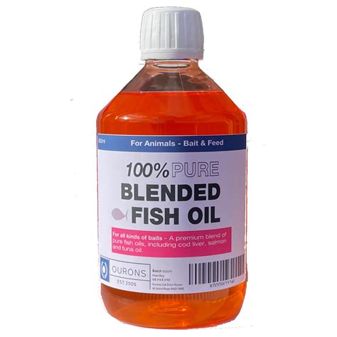 500ml Blended Fish Oil Fishing Bait Ourons Ltd