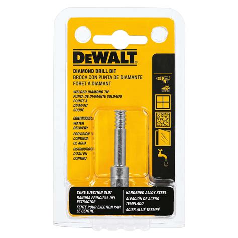 Dewalt 316 In X 2 14 In L Diamond Tipped Tile Drill Bit 1 Pc Ace