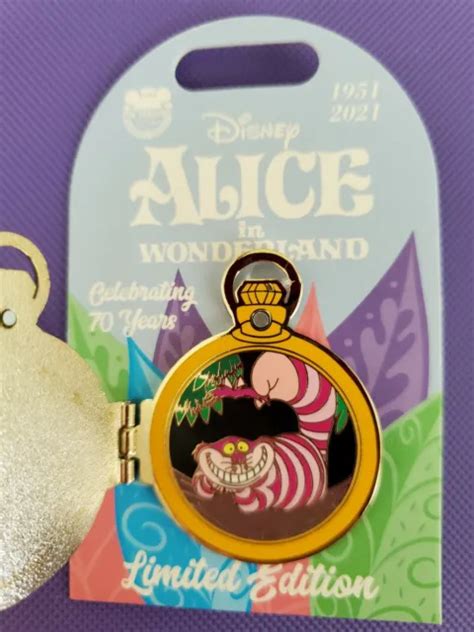 Disney Trading Pin Alice In Wonderland 70th Anniversary Limited Edition