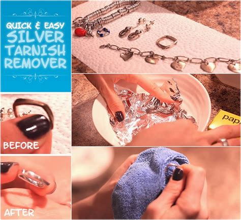 Quick And Easy Silver Tarnish Remover Video Tutorial Diy Craft Projects
