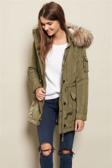 Pin On Parka Jacket Outfit