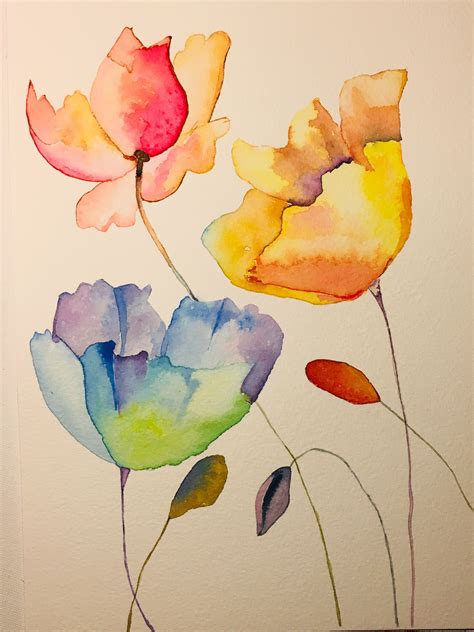 Martha Olsen Easy Watercolor Flowers For Beginners Watercolor