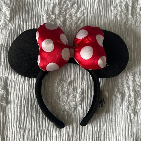 Authentic Disney Park Minnie Mouse Ear Headband Class Gem