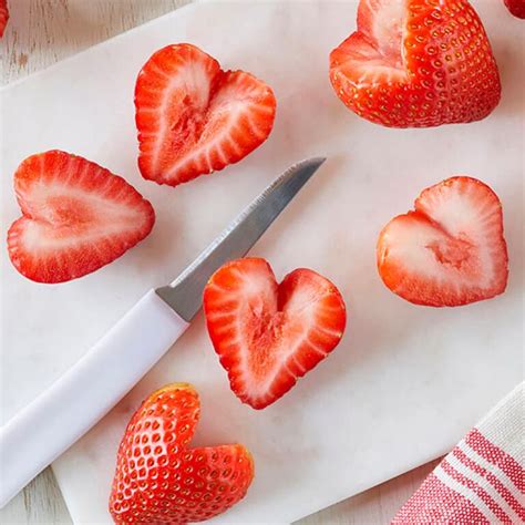 How To Make Strawberry Hearts California Strawberries Recipe