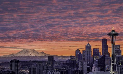 Seattle Skyline Wallpaper 69 Images