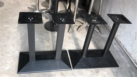 Hot Sale Oem Rectangle Industry Cast Iron Double Column Table Legs Mj