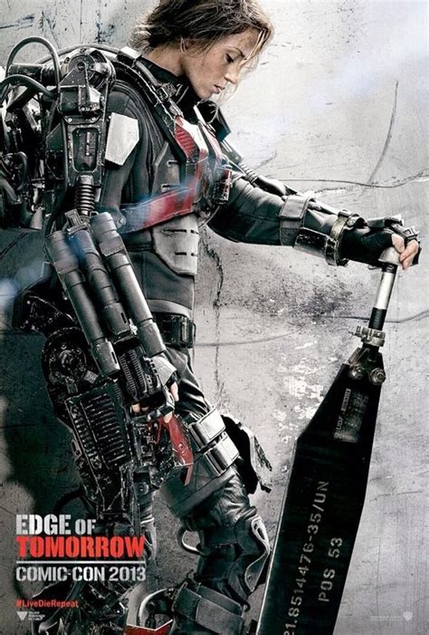 Emily Blunt Gets Her Own Badass Sci Fi Edge Of Tomorrow Poster
