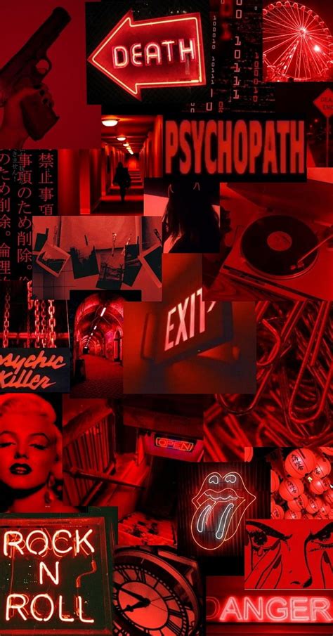 1366x768px 720p Free Download Red Aesthetic Psycho Art Hd Phone