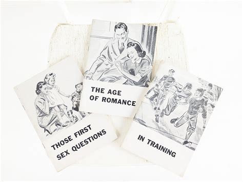 set of sex education pamphlets vintage ephemera sex etsy