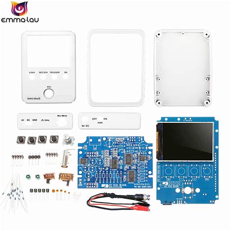 I show you how to assemble it, and do a couple making of dso138 digital storage oscilloscope diy kit, in 2 hours. Original 2.4" TFT DSO150 15001K DSO Shell Oscilloscope Diy Kit Pocket Digital Oscilloscope ...