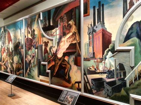 Thomas Hart Benton America Today Bentons Mural Was Commissioned By