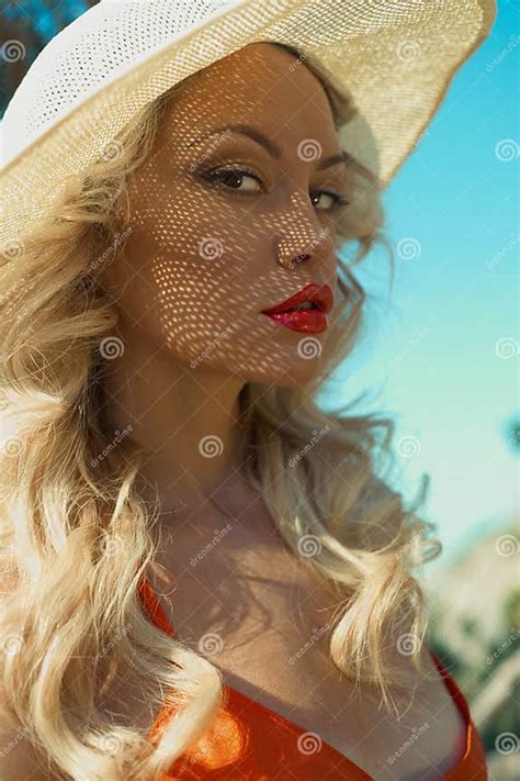 Beautiful Slender Blonde At The Sea Summer Travel Photos Stock Image Image Of Erotic Hips