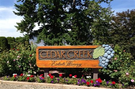Cedarcreek Estate Winery Sipping Wine With The Vines Pull That Cork