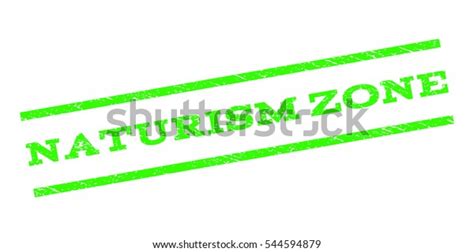 Naturism Zone Watermark Stamp Text Tag Stock Vector Royalty Free