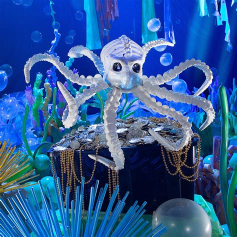 Large Light Up Octopus Skeleton Halloween Decoration Home Decor 1