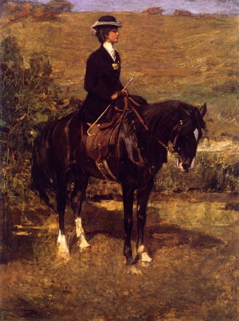 An Equestrian Lady Painting Sir John Lavery Oil Paintings