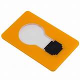 Pictures of Led Credit Card Pocket Light