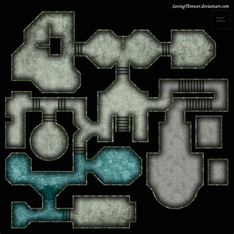 Clean Stairs Dungeon Battlemap For Roll By Savingthrower Fantasy Map