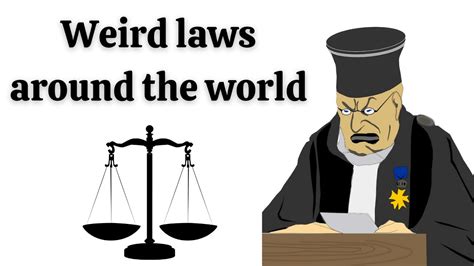 15 weird laws around the world youtube