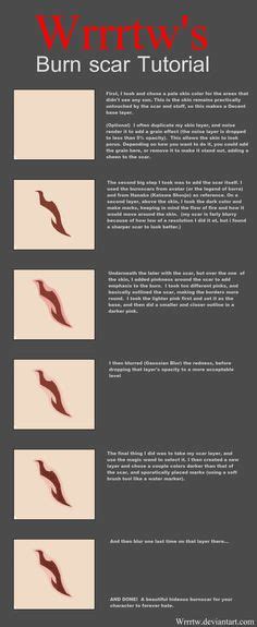 16 Best How To Wounds Scars Etc Images Drawing Tutorials Drawings