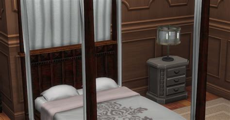 My Sims 4 Blog Shakely Double Bed By Biguglyhag