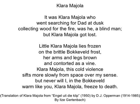 See more ideas about afrikaans, afrikaans quotes, afrikaanse quotes. Klara Majola Afrikaans Gedig