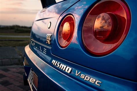 Maybe you would like to learn more about one of these? Nissan, Nissan Skyline GT R R34, Car, Blue, JDM, Nismo ...