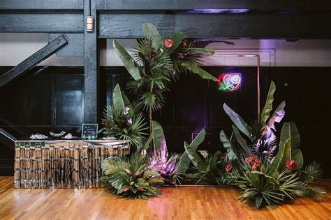 Maybe you would like to learn more about one of these? January wedding at Ace Hotel, New Orleans, Tropical Photo Booth Floral Design: We Are Gathered ...