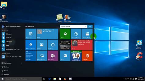 Windows 10 Start Menu Start Screen Customization Easy Tutorial