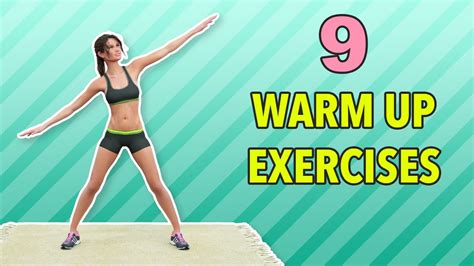 9 Warm Up Exercises Before Workout Youtube