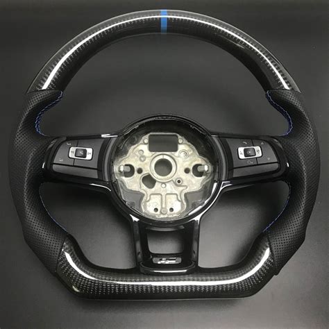 Carbon Fiber Steering Wheel For Golf 7 Gti Golf R Mk7 Jetta Passat Polo