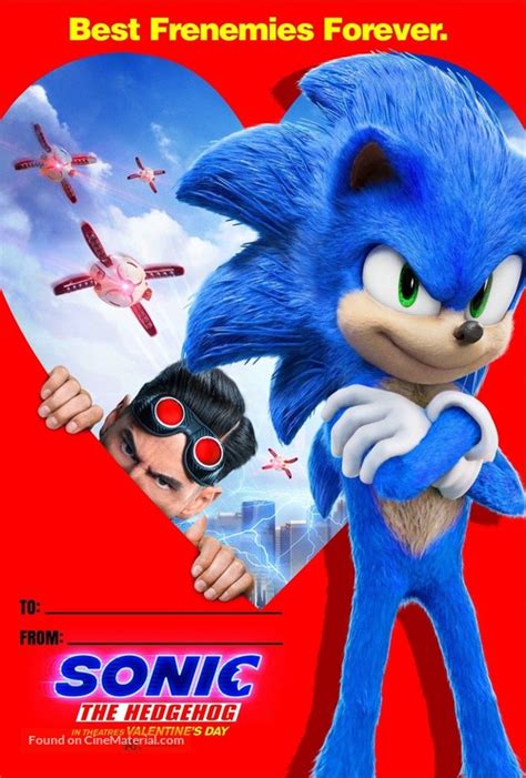 Sonic The Hedgehog 2020 Movie Poster