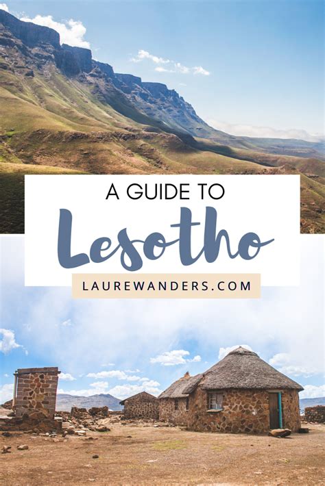 Lesotho A Travel Guide To The Kingdom In The Sky Lesotho Travel